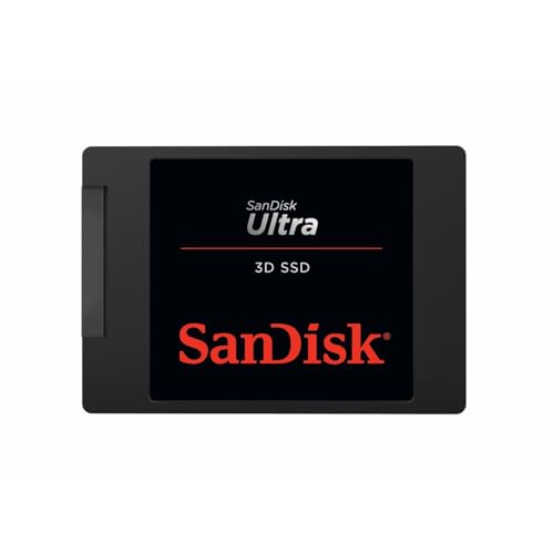 SANDISK ULTRA 3D NAND 500GB SSD SATA III 6 GB/S 2.5" /7 MM SDSSDH3-500G - BLACK - Like New