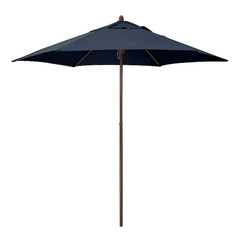 ASTELLA 9-FEET STEEL NO-TILT MARKET PATIO UMBRELLA - NAVY - Like New