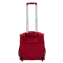 ROCKLAND MELROSE UPRIGHT WHEELED UNDERSEATER CARRY ON LUGGAGE 15" BF31-RED - RED - Brand New