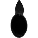 Nine West Maxim Black Crocodile Size 8 M - Like New