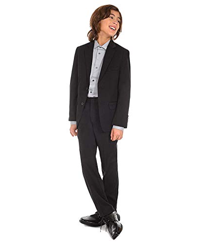 CALVIN KLEIN BOYS' FORMAL LEGACY SUIT SET - SIZE: YOUTH 14 - BLACK - Like New