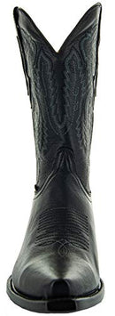 B01LYZ2I2H Soto Boots Rio Grande Men's Cowboy Boots Black Size 10 - Brand New