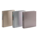OFFICE DEPOT BRAND EVERBIND FASHION 3-RING BINDER PACK 12 OD07003 - Like New