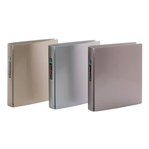 OFFICE DEPOT BRAND EVERBIND FASHION 3-RING BINDER PACK 12 OD07003 - Like New