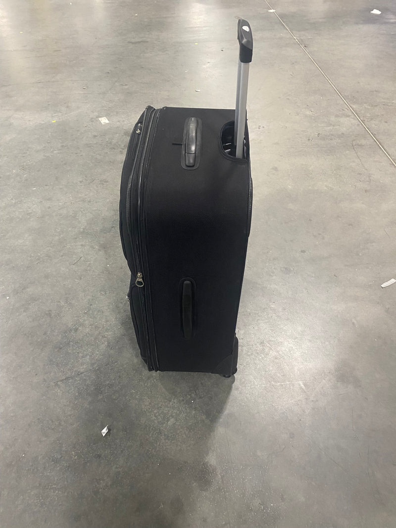 SAMSONITE LUGGAGE 26" EXPANDABLE UPRIGHT SUITER 27X19X9"(EXPANDS TO 11") - BLACK - Like New