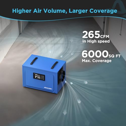 125 Pints Commercial Dehumidifier for Crawl Spaces & Basements - Like New