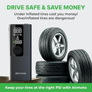 Airmoto Tire Inflator Portable Air Compressor Air Pump For Car Tires BP198 - Like New
