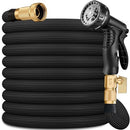 HENCUK FLEXIBLE GARDEN HOSE 50FT W/10 FUNCTION SPRAYER AND - Scratch & Dent