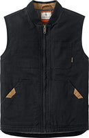 LEGENDARY WHITETAILS LEGENDARY WHITETAILS MEN'S CANVAS CROSS TRAIL VEST BLACK - Brand New