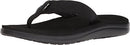 TEVA MEN'S M VOYA FLIP FLOP, MEDIUM - SIZE: MEN 10 - BRICK BLACK - Brand New