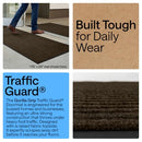 GORILLA GRIP Traffic Guard Door Mat, Indoor Outdoor Heavy Duty Doormat Rugs - Brand New
