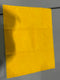 GENERIC YELLOW 16" BY 12" WASH CLOTH - YELLOW - Like New