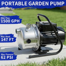 LANCHEZ 1.6 HP SHALLOW WELL PUMP 1500 GPH STAINLESS GARDEN - Scratch & Dent