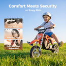 HILLMILES MILEROCKET 1 KIDS ELECTRIC DIRT BIKE 36V 300W MOTOR - ORANGE/WHITE - Like New