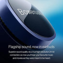 BOWERS & WILKINS PI8 BLUETOOTH WIRELESS EARBUDS (DOVE WHITE) - PI8-DOVEWHITE - Like New