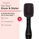 REVLON One-Step Hair Dryer and Styler All-in-One Hair Brush X004I58FB5 - Black - Like New