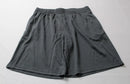SQUARE METER MEN'S BASIC SOLID BREATHABLE ATHLETIC SHORTS - SIZE: L - CHARCOAL - Brand New