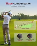 Deason Golf Rangefinder Slope 13 Yards Laser 7X Yards Rechargeable (Gray) - Like New