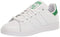 ADIDAS MEN'S STAN SMITH SHOES - CLOUD WHITE/CORE WHITE/GREEN - SIZE 8.5 New