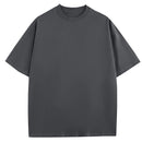 BLU ROCK MEN'S OVERSIZED COTTON CREW NECK SHORT SLEEVE TEE, SIZE:3XL - DARK GRAY - Brand New