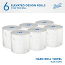 Scott Professional Hard Roll Paper Towels Bulk 6 Rolls x 1150' 25702 White - Brand New