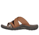 163396 Skechers Women Reggae - Sunday Stroll, Brown Bungee, Size 6 - Brand New
