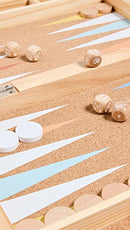 SUNNY LIFE WOODEN BACKGAMMON | MAJORELLE - Brand New
