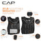 CAP BARBELL ADJUSTABLE WEIGHTED VEST VARIOUS SIZES - BLACK - Like New