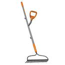 ERGIE SYSTEMS ERGIESHOVEL ERG-BWRK16 STRAIN REDUCING BOW RAKE - GRAY/ORANGE - Like New