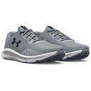 3024878 UNDER ARMOUR MEN'S CHARGED PURSUIT 3 MOD GRY/BLK SIZE 9.5 - Like New