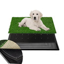 Artificial Dog Grass Pad with Tray for Potty 16x20 inches Strong Absorbency - Brand New
