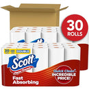 Scott Choose-A-Sheet Paper Towels 30 Double Rolls, 60 Regular Rolls - NEW - Brand New