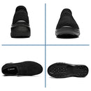 Women's Walking Shoes Sock Sneakers Mesh Slip On Nurse Shoes All Black Size 9.5 - Brand New