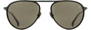 STATE OPTICAL CO LEAVITT SUNGLASSES- MEDIUM 57-20, 145- 48 - BLACK QUARTZ HUNTER - Like New