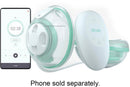 ELVIE - STRIDE PLUS HANDS-FREE, HOSPITAL-GRADE ELECTRIC BREAST PUMP - WHITE Like New