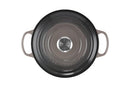 Le Creuset Enameled Cast Iron Signature Sauteuse Oven 3.5 qt., Oyster - Like New