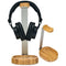 KNOX GEAR BAMBOO HEADPHONE STAND - WOOD DESK STAND - BROWN - Scratch & Dent