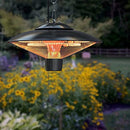 Lovinouse Electric Hanging Patio 1500W Adjustable Modes Waterproof - Silver - Brand New