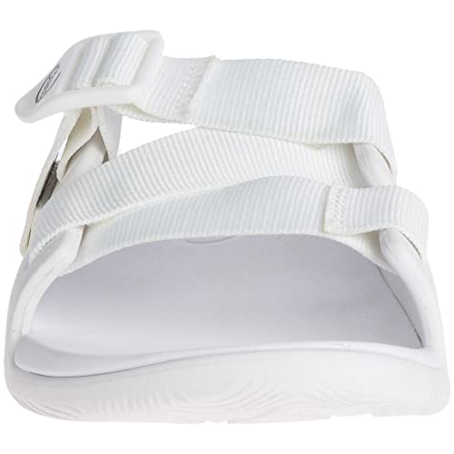 JCH108260 CHACO WOMEN'S CHILLOS SLIDE SANDAL - SIZE: WOMEN 10 - WHITE - Like New