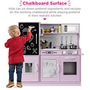Best Choice Products Wooden Play Kitchen for Kids, Pretend Play Cooking Toy - Brand New