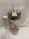 STANLEY X CALIA 40OZ FLOWSTATE QUENCHER H2.0 TUMBLER OLIVE EDEN LIMITED EDITION - Like New