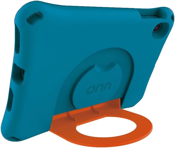 Onn 8" Kids Tablet 1280 x 800 32GB 2024 Includes Aqua Rubberized Case Kickstand - Like New
