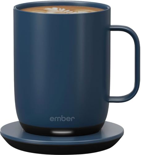 EMBER TEMPERATURE CONTROL SMART MUG² 14 OZ BLUE CM191409US Like New