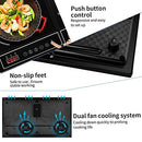 Portable 1800W Double Induction Cooktop Power Sharing Induction Burner - Like New