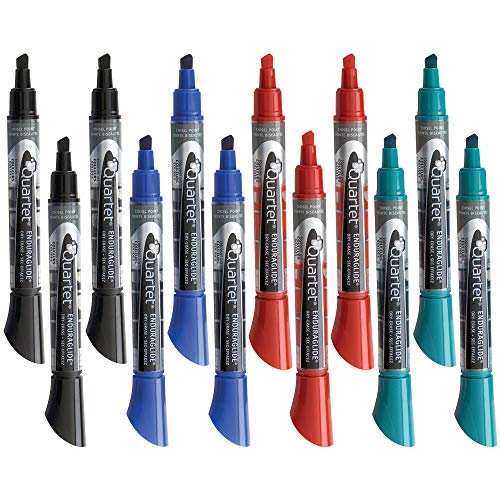 Quartet Dry Erase Markers, Whiteboard Markers, Chisel Tip, (5001-18M) - Assorted - Brand New