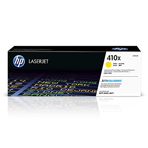 HP 410X Yellow High-yield Toner Cartridge HP Color LaserJet CF412X New