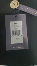 NYDJ WOMEN'S BASIC LEGGING PANTS W11Z2062 - SIZE 16W - BLACK - Brand New