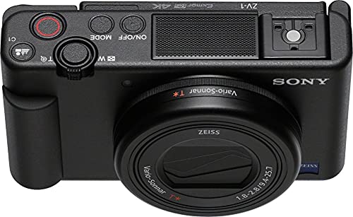SONY ZV-1 DIGITAL CAMERA FOR CONTENT CREATORS VLOGGING AND YOUTUBE - BLACK - Like New