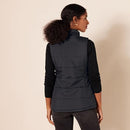 AMAZON ESSENTIALS WOMEN'S MID-WEIGHT PUFFER VEST SIZE: WOMEN M - BLACK - Brand New