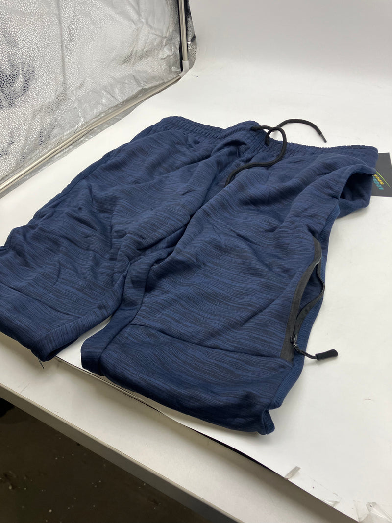 LOGAN AND MARTIN SWEATPANTS, 3 POCKETS - SIZE: MEN LARGE - NAVY HEATHER - 211363 - Brand New